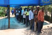 Deported Zimbabweans in Beitbridge, Zimbabwe